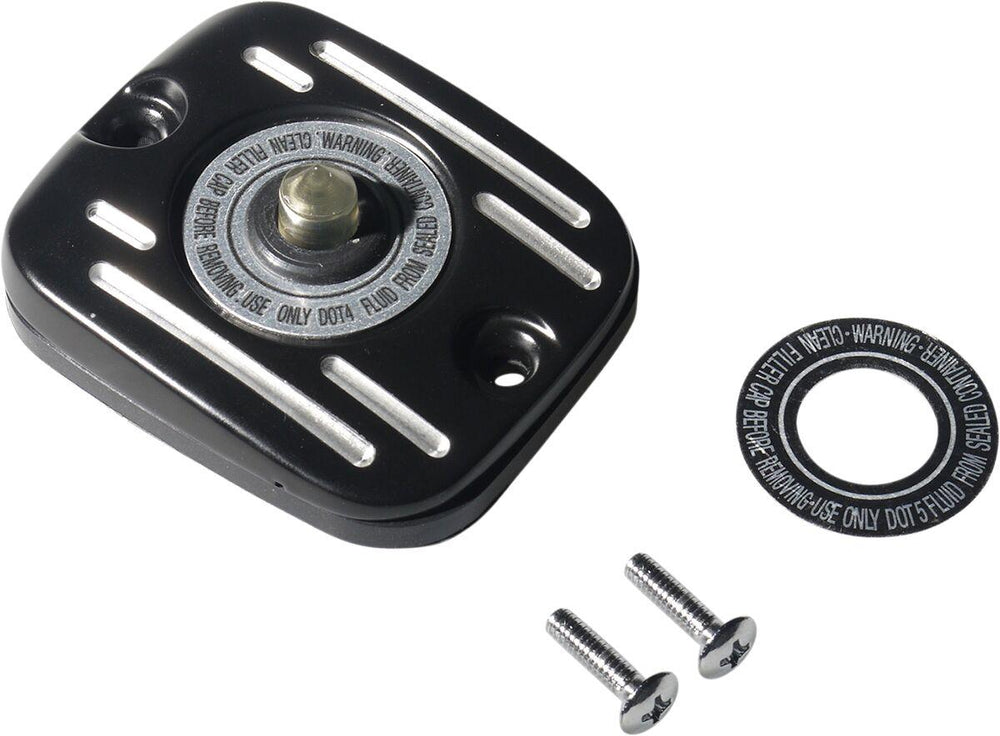 Drag Specialties Front Brake Master Cylinder Cover For Harley Davidson FLD 1690 2012-2013 Front - Black