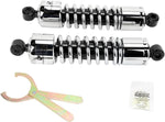 Progressive Suspension 412 Series Shocks For Harley Davidson FLD 1690 2012-2013 318.00 mm (12.50") - Chrome