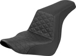 Saddlemen Step Up Tri-Gripper Gripper Seat For Harley Davidson FLSB 1750 ABS 2018-2021 - Black
