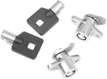 Drag Specialties Replacement Saddlebag Lock Kit For Harley Davidson FLHR 1340 1994-1998 - Chrome