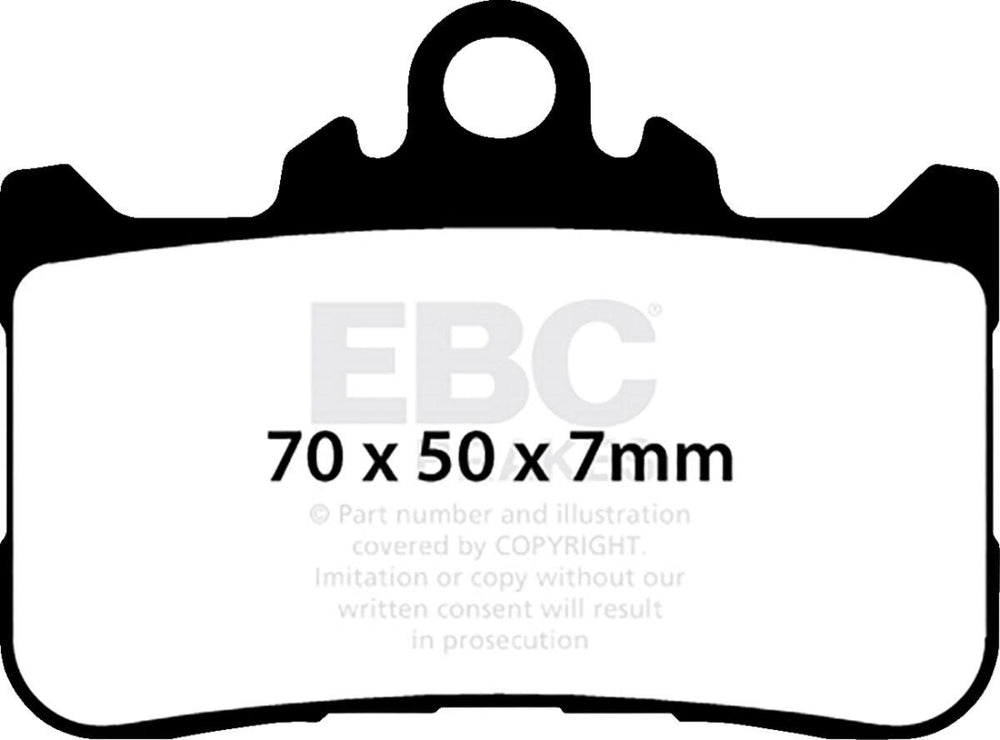 EBC FA-HH Series Sintered Brake Pads For Honda CB500F ABS 2021-2022 Front