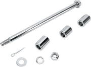 Drag Specialties Rear Axle Kit For Harley Davidson FXD 1450 2000-2003 Rear - Chrome Silver