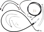 Magnum Shielding XR Handlebar Cable Install Kit For Harley Davidson FLH 1868 2021 30.5 - 35.5cm (12" - 14") - Black Chrome