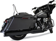 Khrome Werks 2 Into 1 Outlaw Exhaust System For Harley Davidson FLH 1868 ABS 2021 - Black