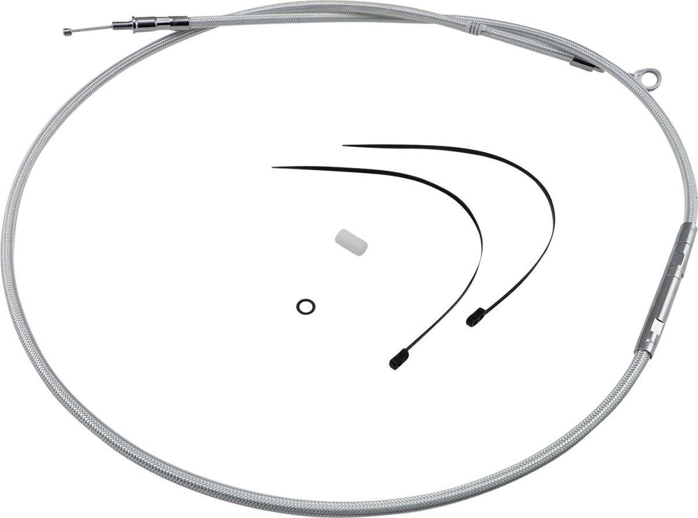 Magnum Shielding Sterling Chromite II Clutch Cable For Harley Davidson FLST 1450 163.5 cm (64-7 16") - Chrome