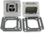 Boyesen Rad Valve Reed Cage Assembly For Yamaha YFZ350 1987-2006 - Black/Silver