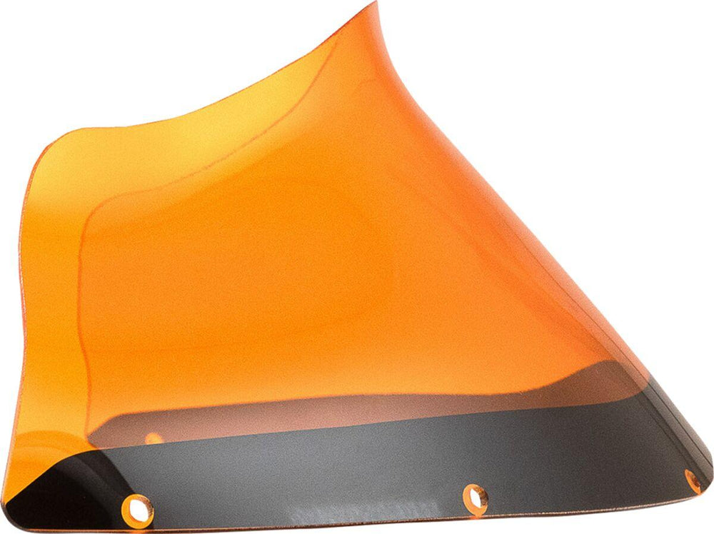 Klock Werks Kolor Flare Windshield For Harley Davidson FXRP 1340 1984 23 cm (9") - Orange