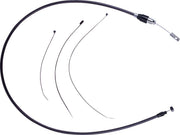 Drag Specialties Quick Connect Clutch Cable For Harley Davidson FLHX 1923 2024 137 cm (54") - Black Chrome