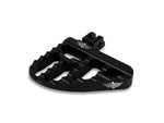 Heinz Bikes Mini Front Floorboard Footpegs For Harley Davidson FLDE 1750 2018-2020 - Black