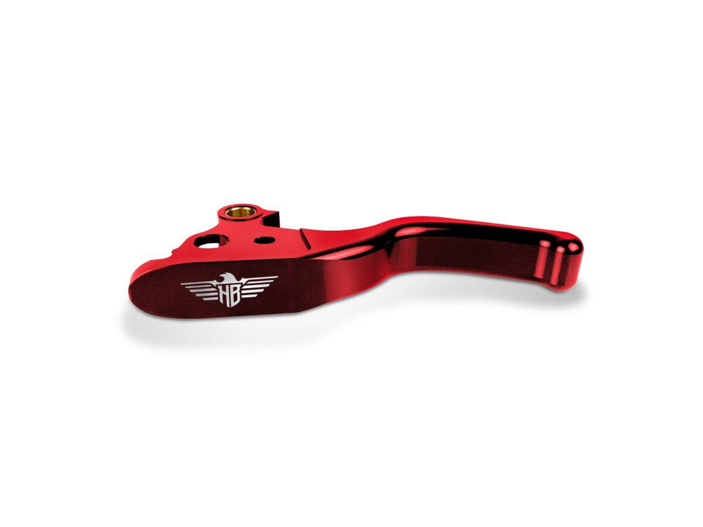 Heinz Bikes Performance 3 Finger Lever Set For Harley Davidson FLD 1690 2012-2013 - Red
