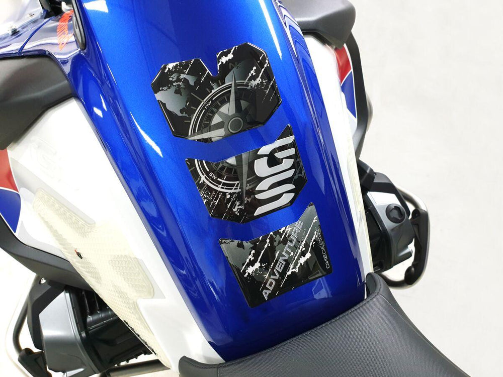 Onedesign Resin/Soft Touch Tank Pad For BMW R 1200 GS 2006-2019 - Black/Carbon/Grey/White