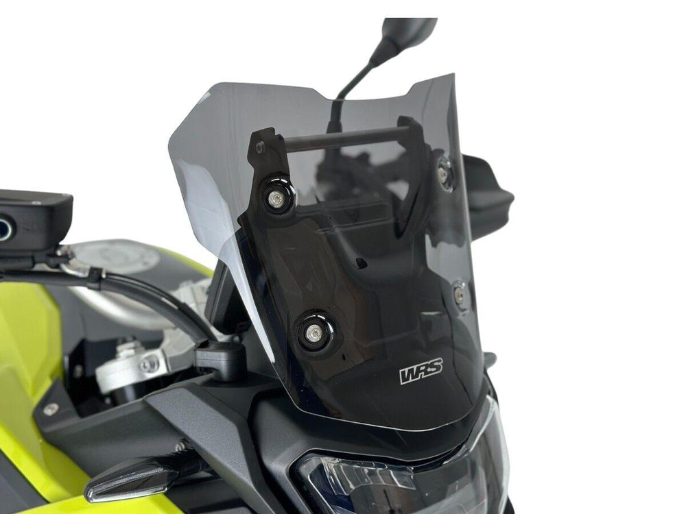 WRS Windscreen For BMW F 900 GS ABS 2024 26 cm (10-1/4") - Dark Smoke