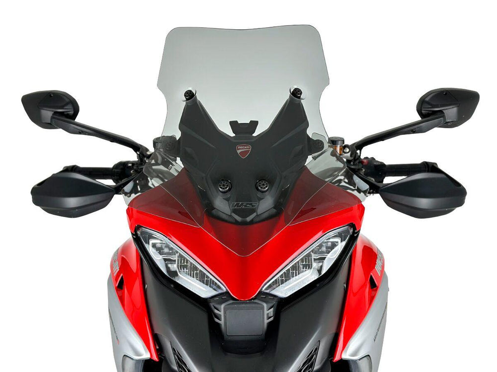WRS Windscreen For Ducati MultiStrada V4 1200 ABS 2022-2023 51 cm (20") - Smoke