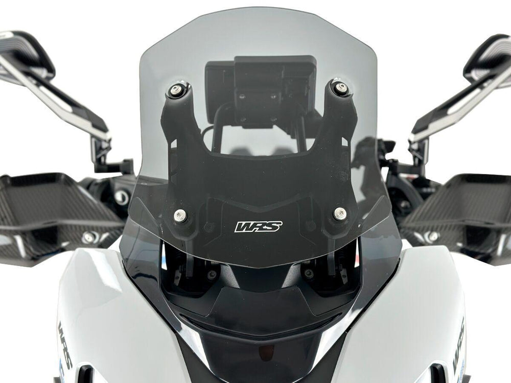 WRS Windscreen For BMW M 1000 XR 2024-2026 33 cm (13") - Dark Smoke