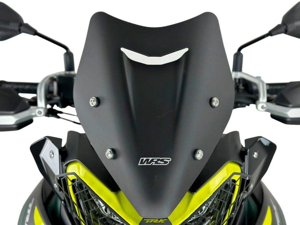 WRS Windscreen For Benelli TRK 702 ABS 2022-2024 - Black