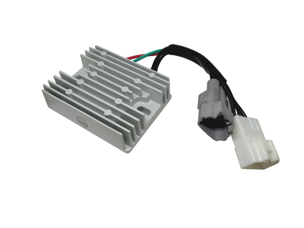 Motoplat Regulator For Suzuki AN 650 2006-2009 - Black/Silver