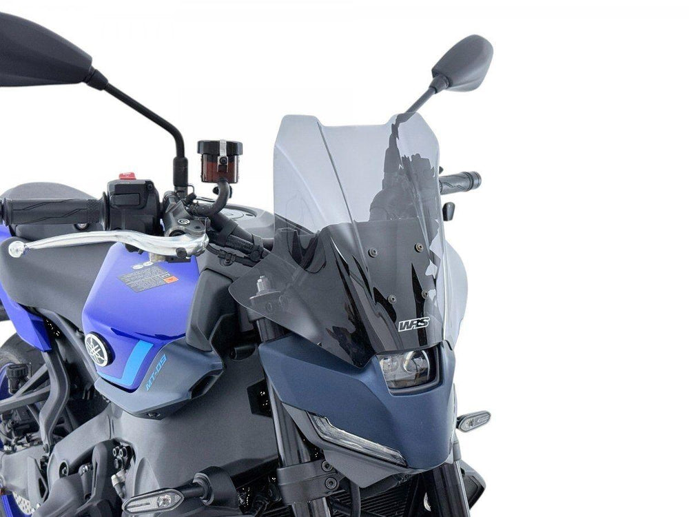 WRS Windscreen For Yamaha MT-09 ABS 2024-2025 - Dark Smoke