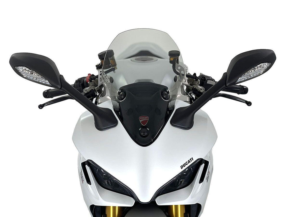 WRS Windscreen For Ducati SuperSport 939 ABS 2017-2020 37 cm (14-1/2") - Smoke