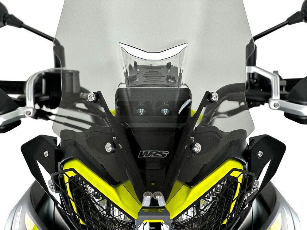 WRS Windscreen For Benelli TRK 702 ABS 2022-2024 - Smoke