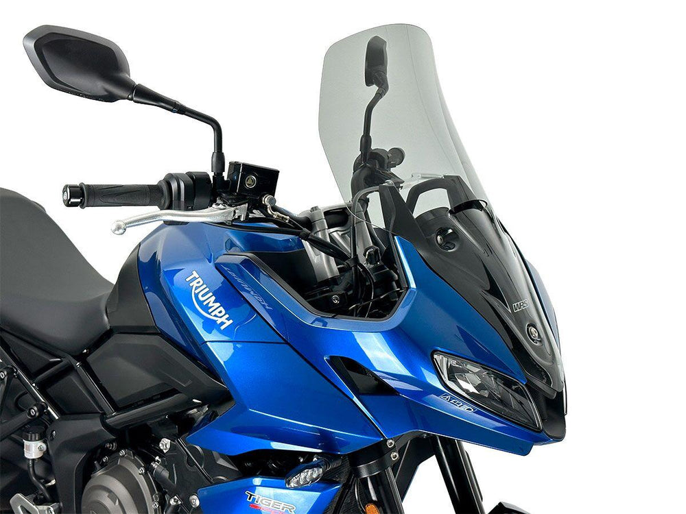 WRS Windscreen For Triumph Tiger Sport 660 ABS 2022-2023 59 cm (23-1/4") - Smoke