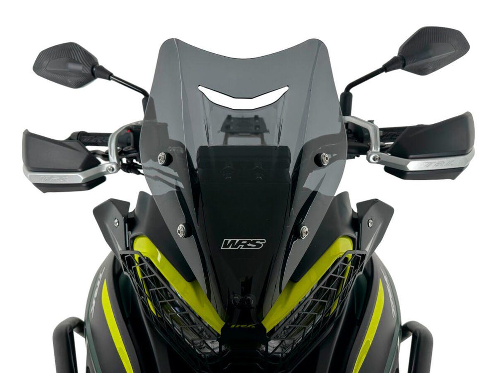 WRS Windscreen For Benelli TRK 702 ABS 2022-2024 - Dark Smoke