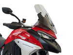 WRS Windscreen For Ducati MultiStrada V4 1200 ABS 2021-2024 52 cm (20-1/2") - Smoke