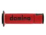Domino A450 Road/Race Grips - Red/Black