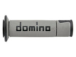 Domino A450 Road/Race Grips - Grey/Black