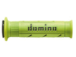 Domino A250 Road Grips - Black/Fluorescent Yellow