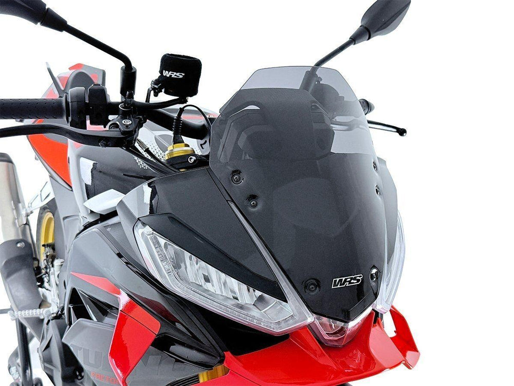 WRS Windscreen For Aprilia Tuono V4 1100 RR ABS 2025 - Dark Smoke