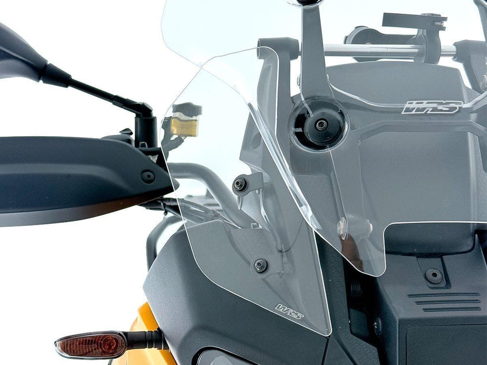WRS Side Deflectors For Moto Guzzi Stelvio 1000 ABS 2024 - Clear