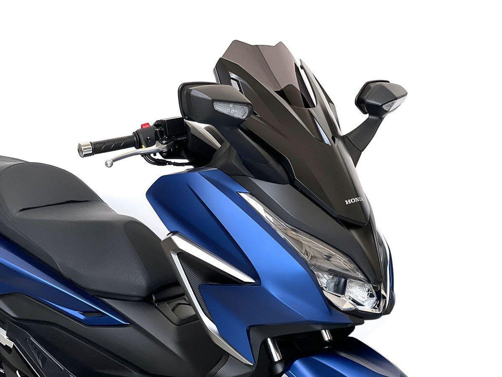 WRS Windscreen for Scooter For Honda NSS 125 ABS 2021-2024 40 cm (15-3/4") - Dark Smoke