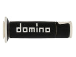 Domino A450 Road/Race Grips - Black/White
