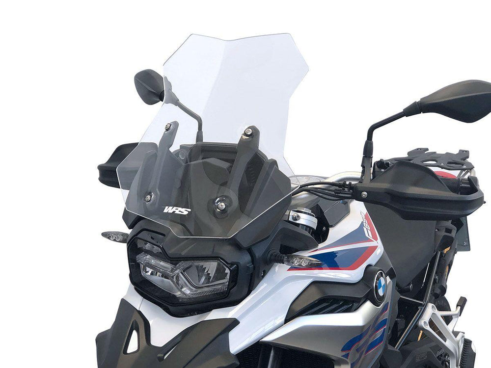 WRS Windscreen For BMW F 750 GS ABS 2018-2023 44 cm (17-3/8") - Clear