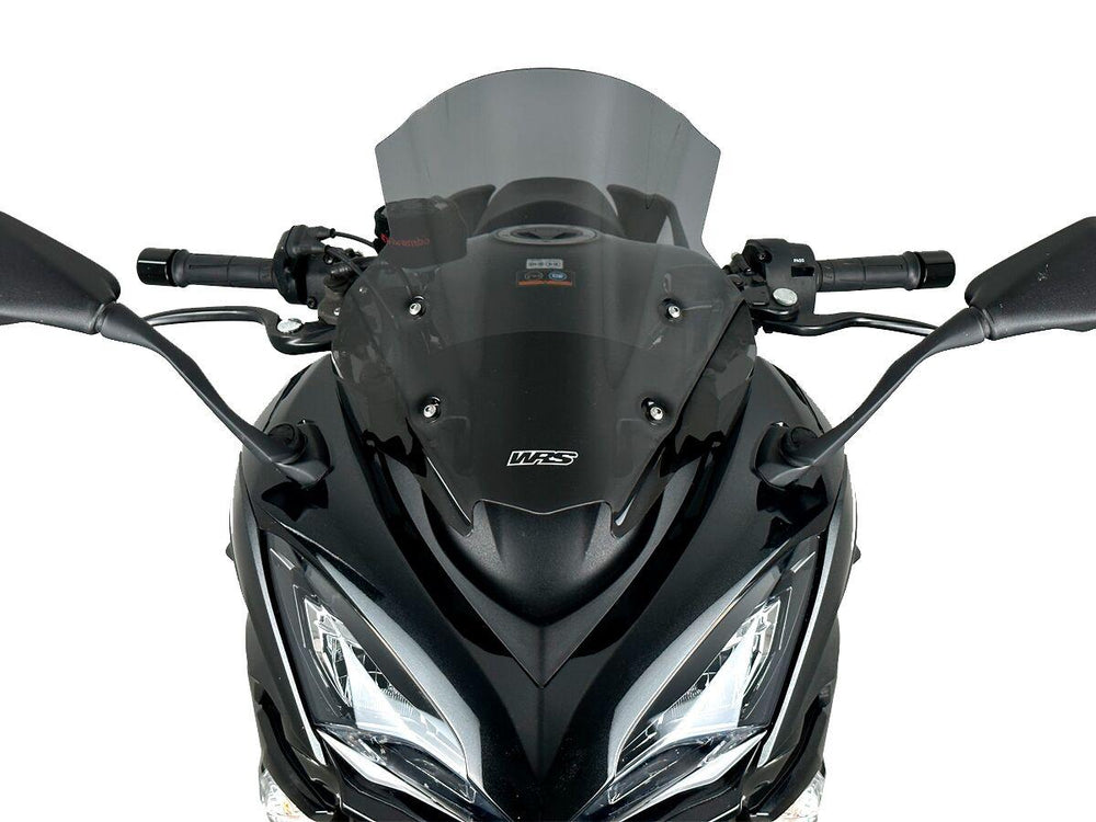 WRS Windscreen For Kawasaki Ninja 1000 SX ABS 2020-2023 39 cm (15-3/8") - Dark Smoke