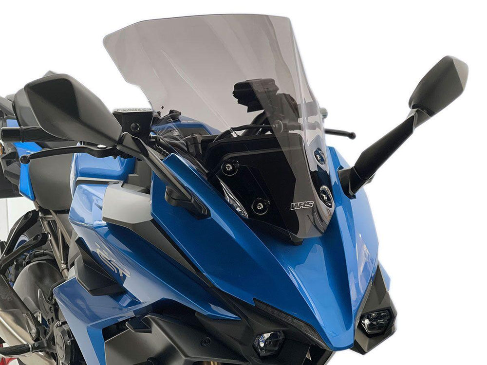 WRS Windscreen For Suzuki GSX-S 1000 ABS 2022-2024 48.5 cm (19") - Dark Smoke