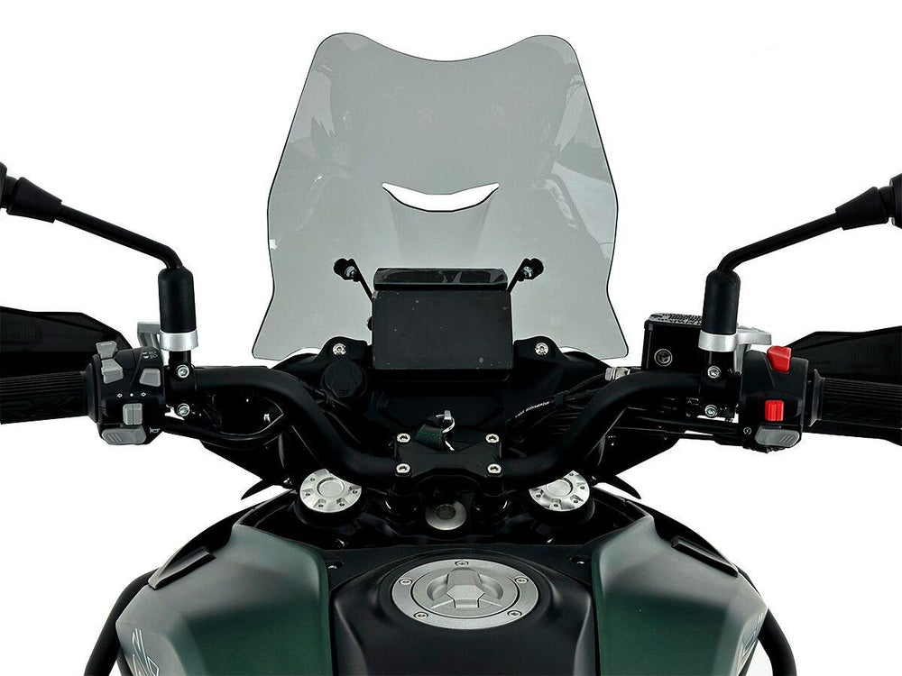 WRS Windscreen For Benelli TRK 702 ABS 2022-2024 - Smoke
