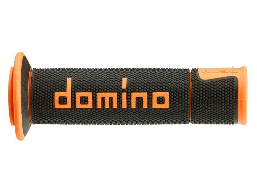 Domino A450 Road/Race Grips - Black/Orange