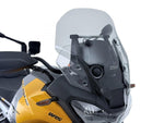WRS Windscreen Touring W/ Radar Stelvio For Moto Guzzi STELVIO 1000 ABS 2024-2025 48 cm (18-7/8") - Smoke