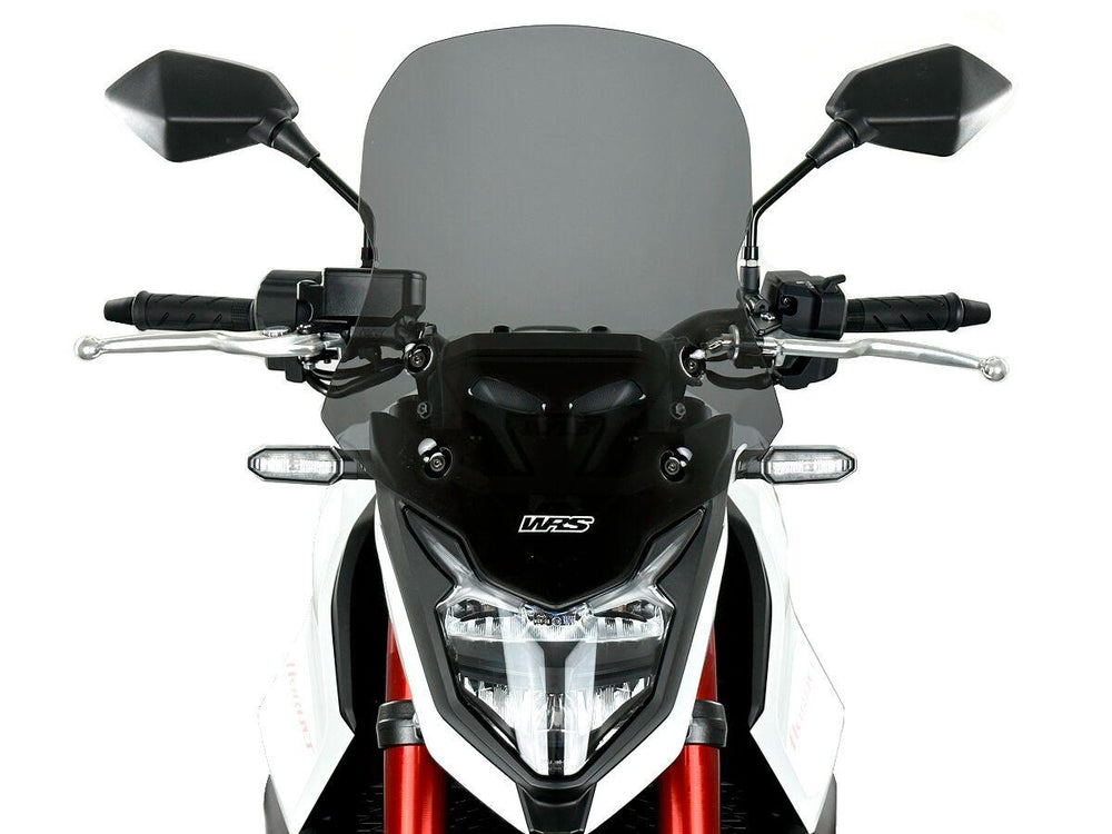 WRS Windscreen For Honda CB 750 ABS 2023-2024 43 cm (17") - Dark Smoke