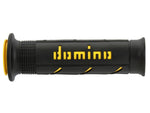 Domino A250 Road Grips - Black/Yellow