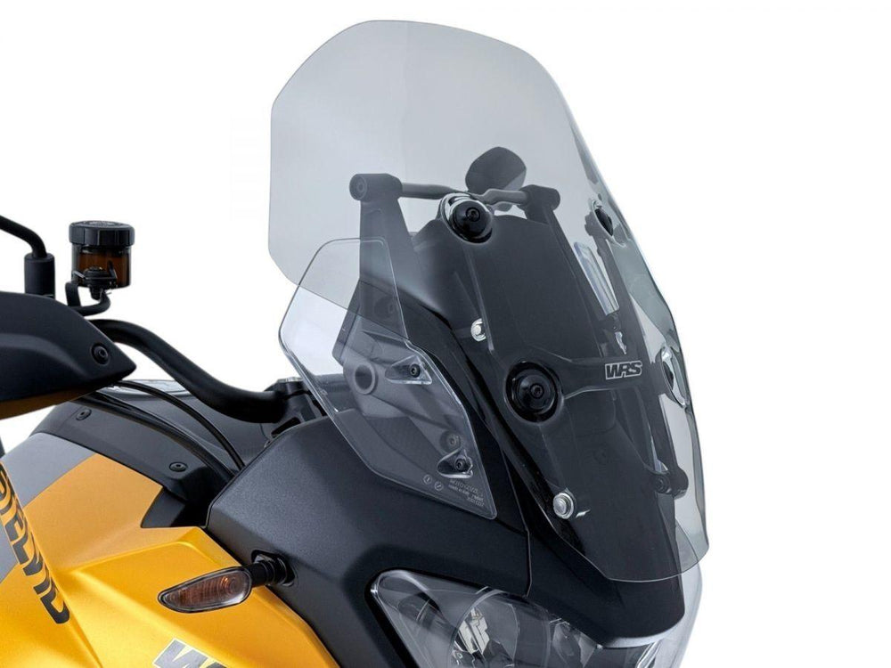 WRS Windscreen Touring Stelvio For Moto Guzzi STELVIO 1000 ABS 2024-2025 48 cm (18-7/8") - Smoke