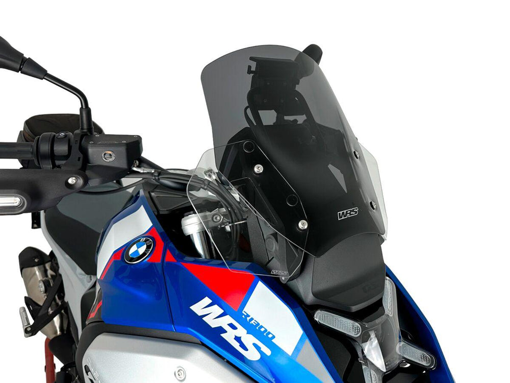 WRS Windshield For BMW R 1300 GS ABS 2023-2026 - Dark Smoke