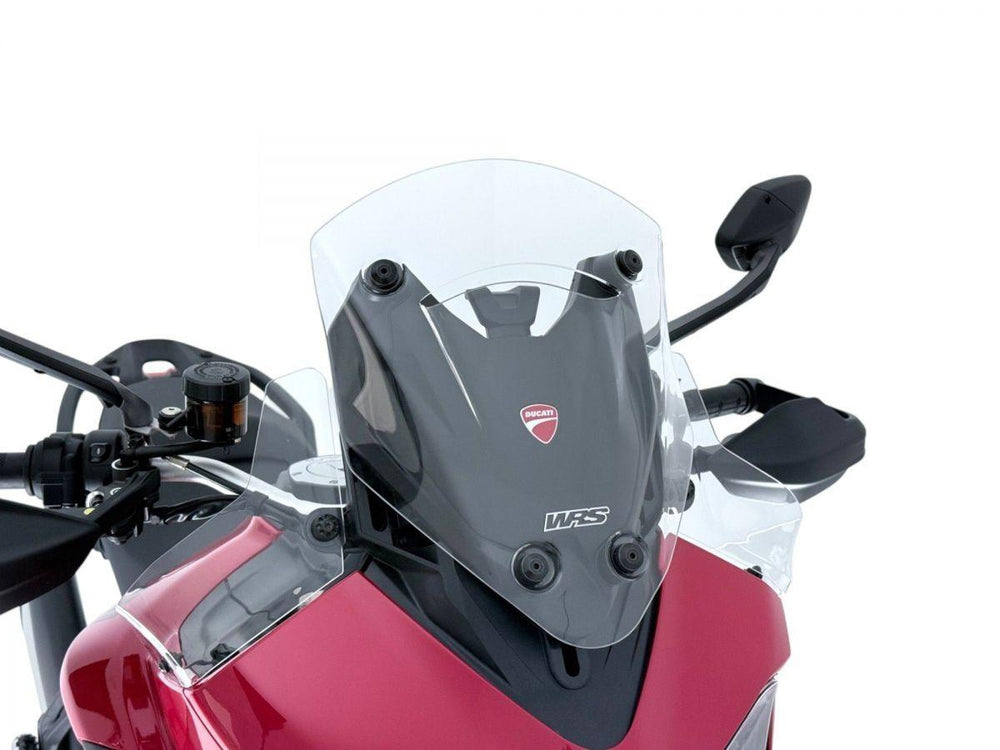 WRS Windscreen For Ducati MultiStrada V2 900 ABS 2025-2026 36.5 cm (14-3/8") - Clear