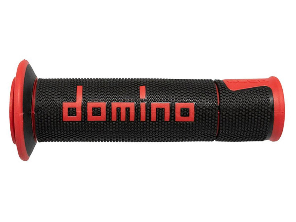 Domino A450 Road/Race Grips - Black/Red