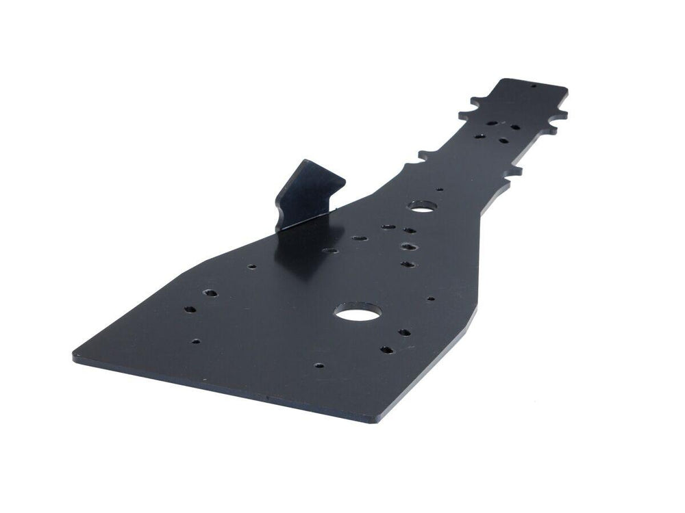AXP Central Skid Plate For Yamaha YFM 700 Raptor 2013-2018 - Black