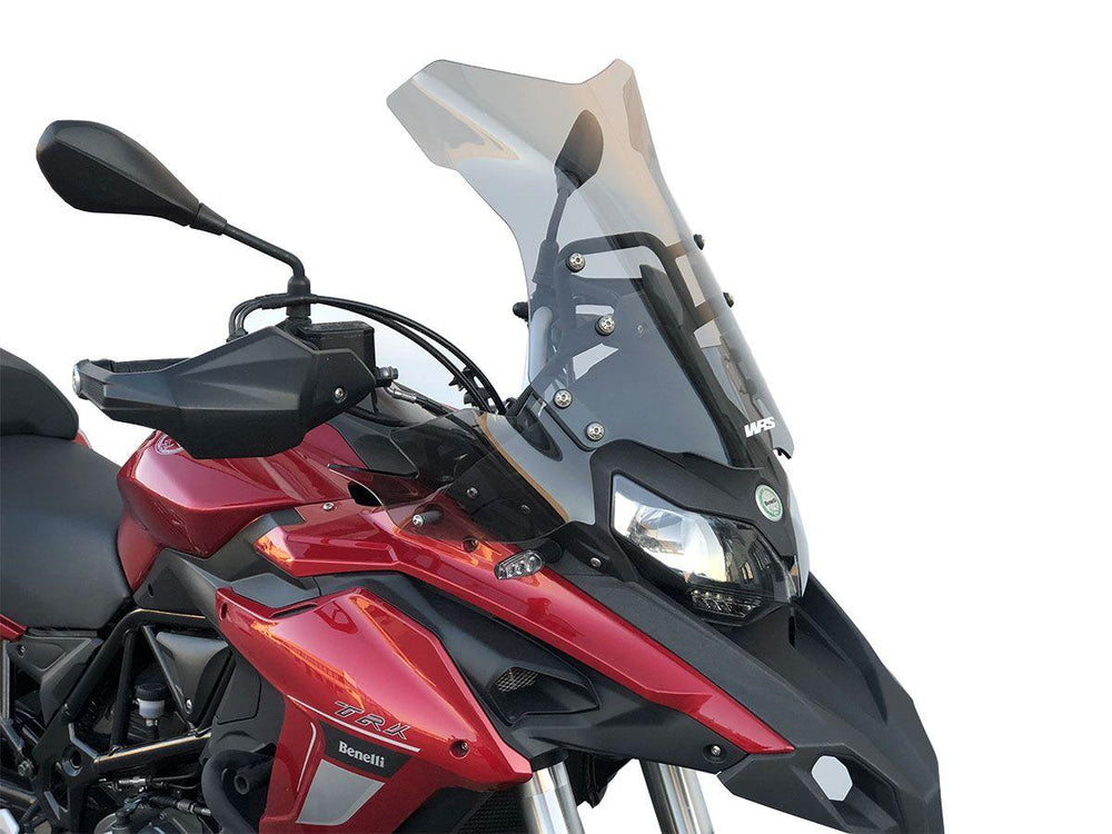 WRS Windscreen For Benelli TRK 502 ABS 2017-2023 43.5 cm (17-1/8") - Smoke