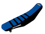 Blackbird Zebra Seat Cover For Yamaha WRF250 2020-2023 - Black/Blue