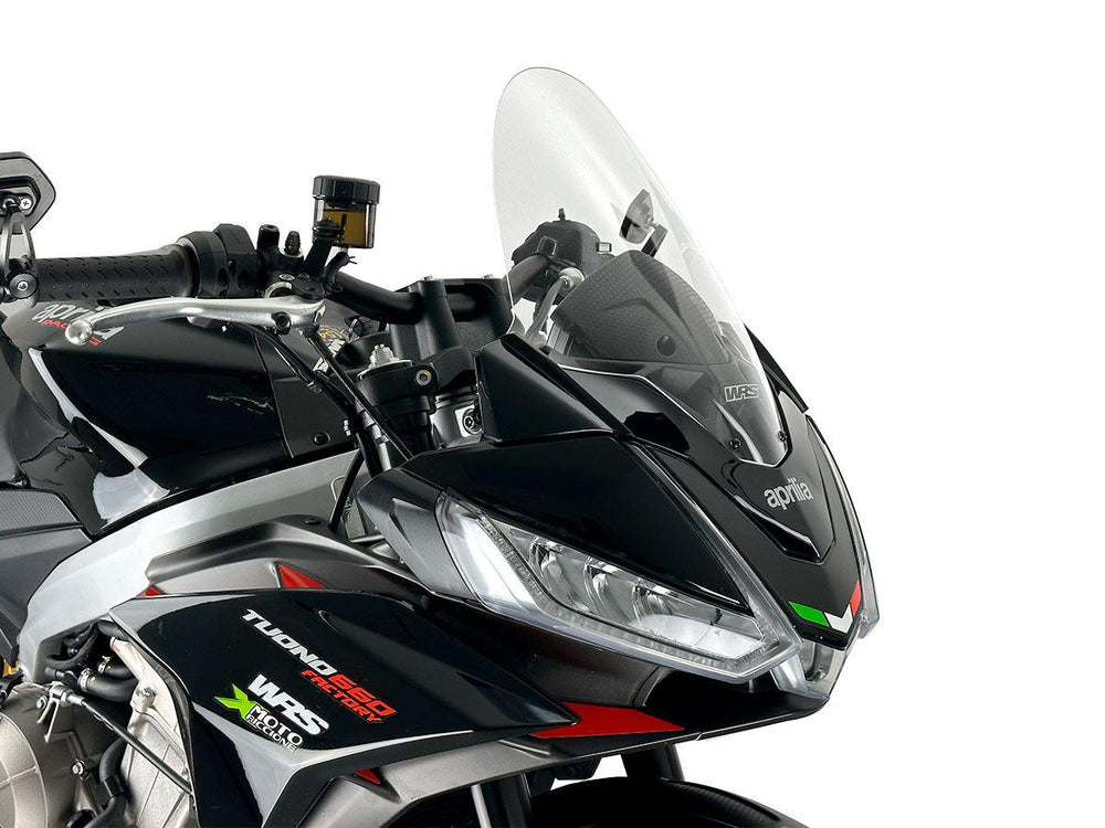 WRS Windscreen For Aprilia Tuono 660 ABS 2021-2024 38.5 cm (15-1/4") - Clear