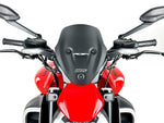 WRS Windscreen For Ducati Diavel V4 1200 ABS 2023-2025 28.5 cm (11-1/4") - Black